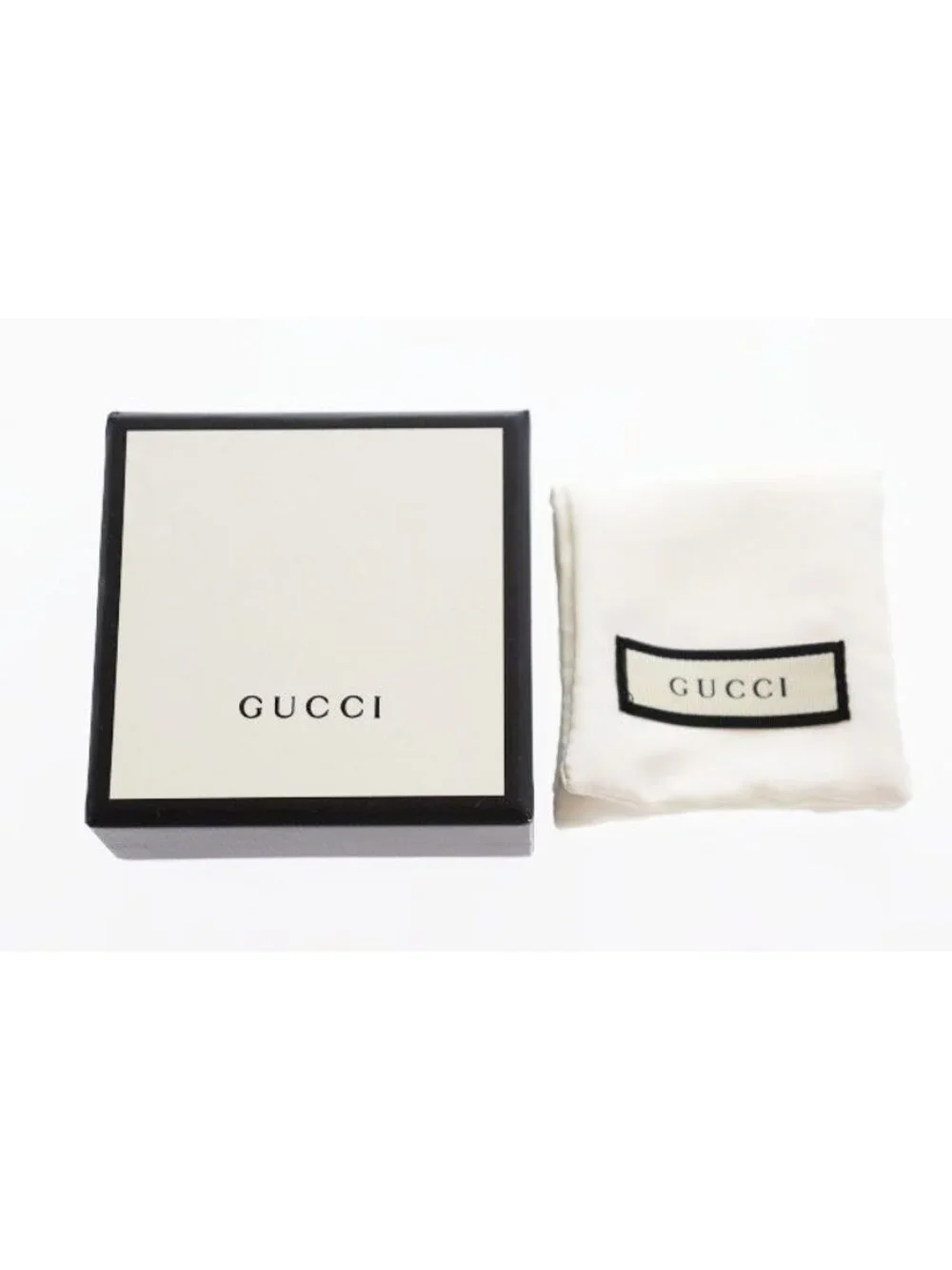 Gucci GG Leaf Ring No Silver Sterling Double Wide